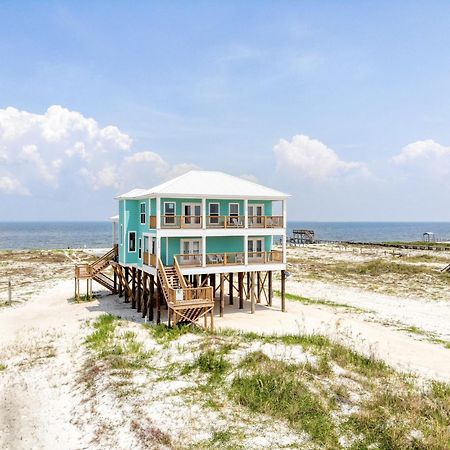 Salty Seahorse - Waterfront! Pet Friendly! Game Room, Pool Table, Beautiful Views - Room For The Whole Family Home Dauphin Island Ngoại thất bức ảnh