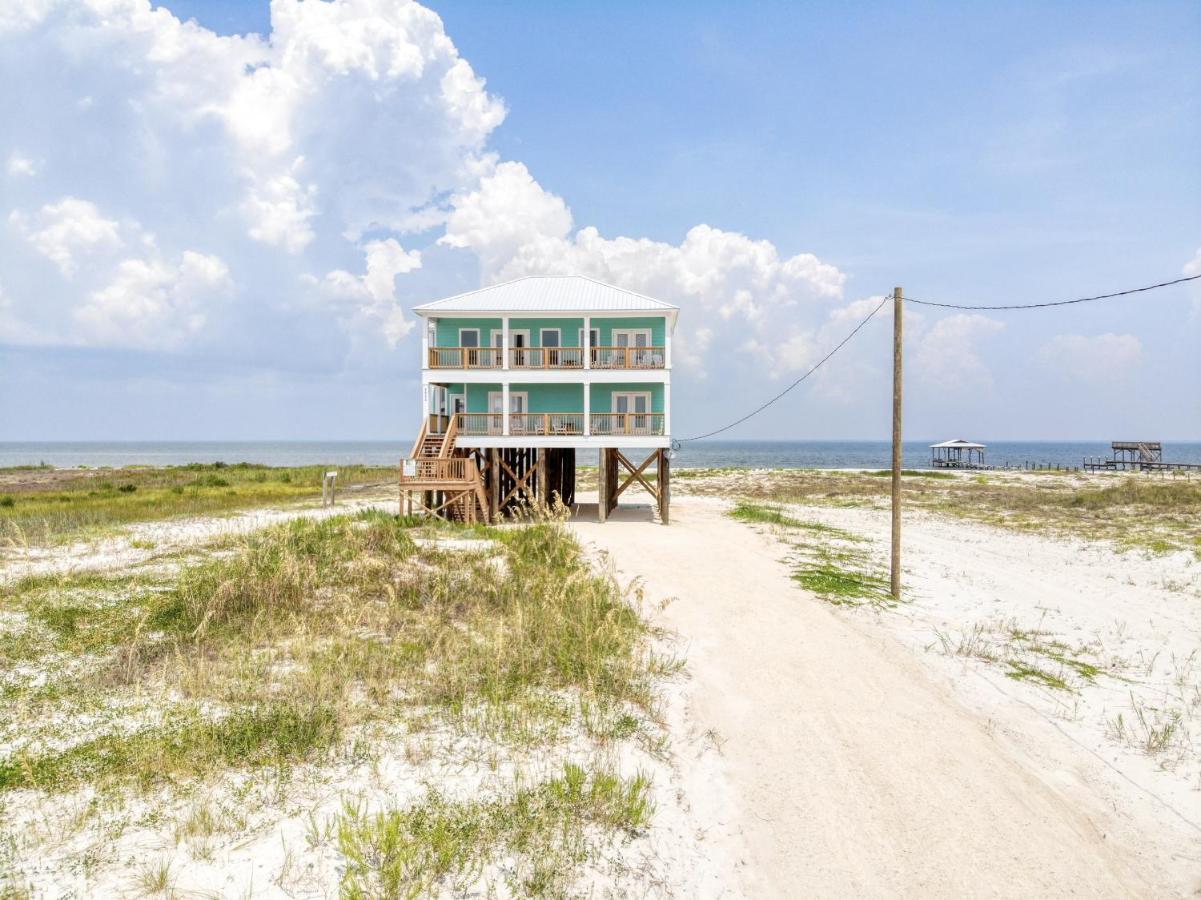 Salty Seahorse - Waterfront! Pet Friendly! Game Room, Pool Table, Beautiful Views - Room For The Whole Family Home Dauphin Island Ngoại thất bức ảnh