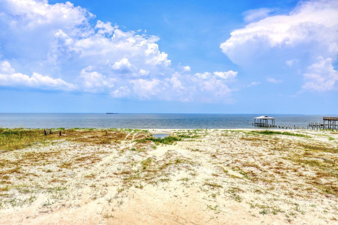 Salty Seahorse - Waterfront! Pet Friendly! Game Room, Pool Table, Beautiful Views - Room For The Whole Family Home Dauphin Island Ngoại thất bức ảnh