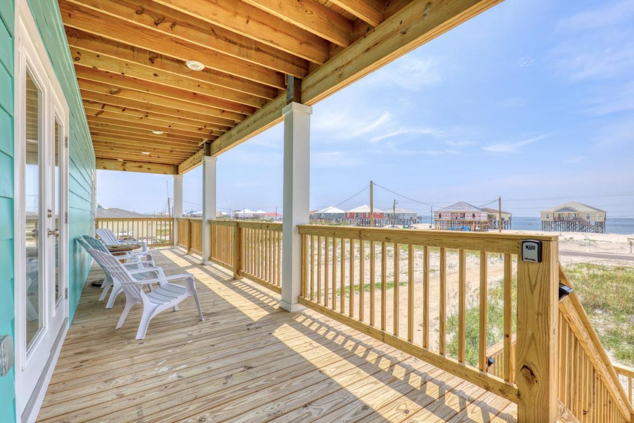 Salty Seahorse - Waterfront! Pet Friendly! Game Room, Pool Table, Beautiful Views - Room For The Whole Family Home Dauphin Island Ngoại thất bức ảnh