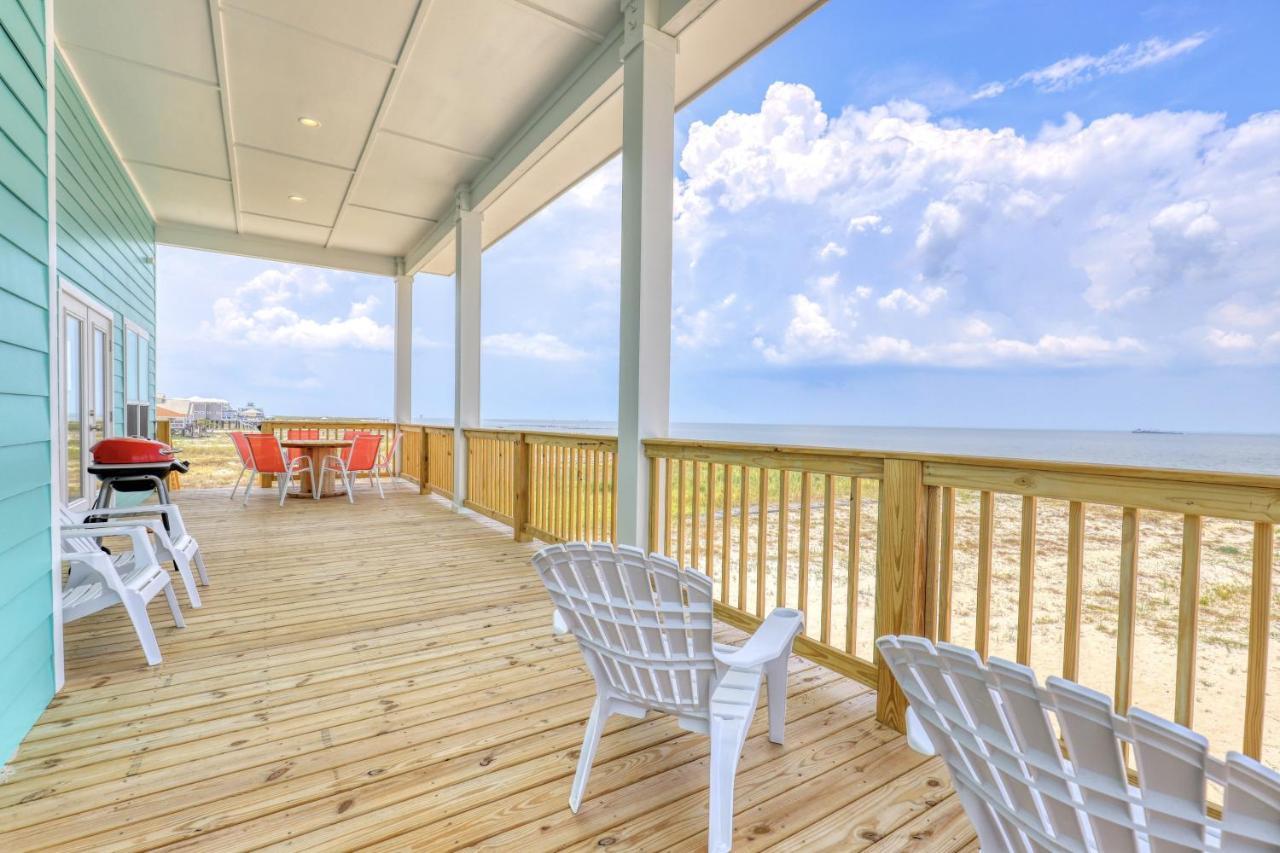 Salty Seahorse - Waterfront! Pet Friendly! Game Room, Pool Table, Beautiful Views - Room For The Whole Family Home Dauphin Island Ngoại thất bức ảnh