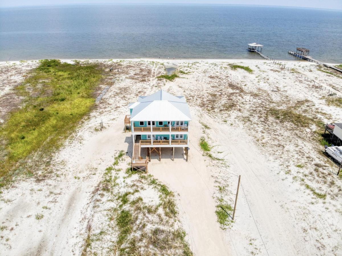 Salty Seahorse - Waterfront! Pet Friendly! Game Room, Pool Table, Beautiful Views - Room For The Whole Family Home Dauphin Island Ngoại thất bức ảnh