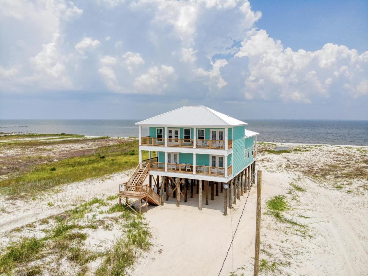 Salty Seahorse - Waterfront! Pet Friendly! Game Room, Pool Table, Beautiful Views - Room For The Whole Family Home Dauphin Island Ngoại thất bức ảnh